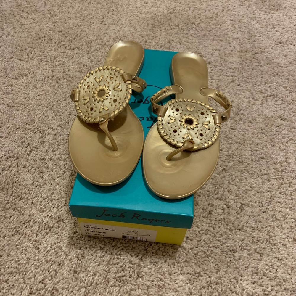 Jack Rogers jelly sandals